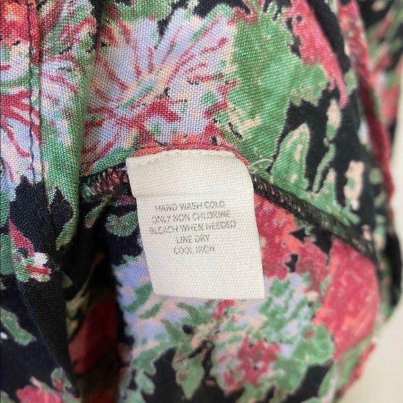 Floral Element Babydoll Dress Sz S - Picture 8 of 11